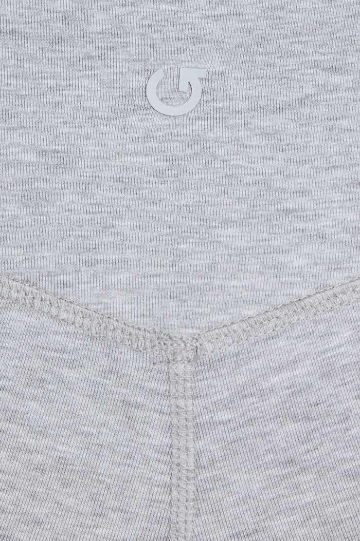 Soft Cotton Booty Short Gray - Image 6