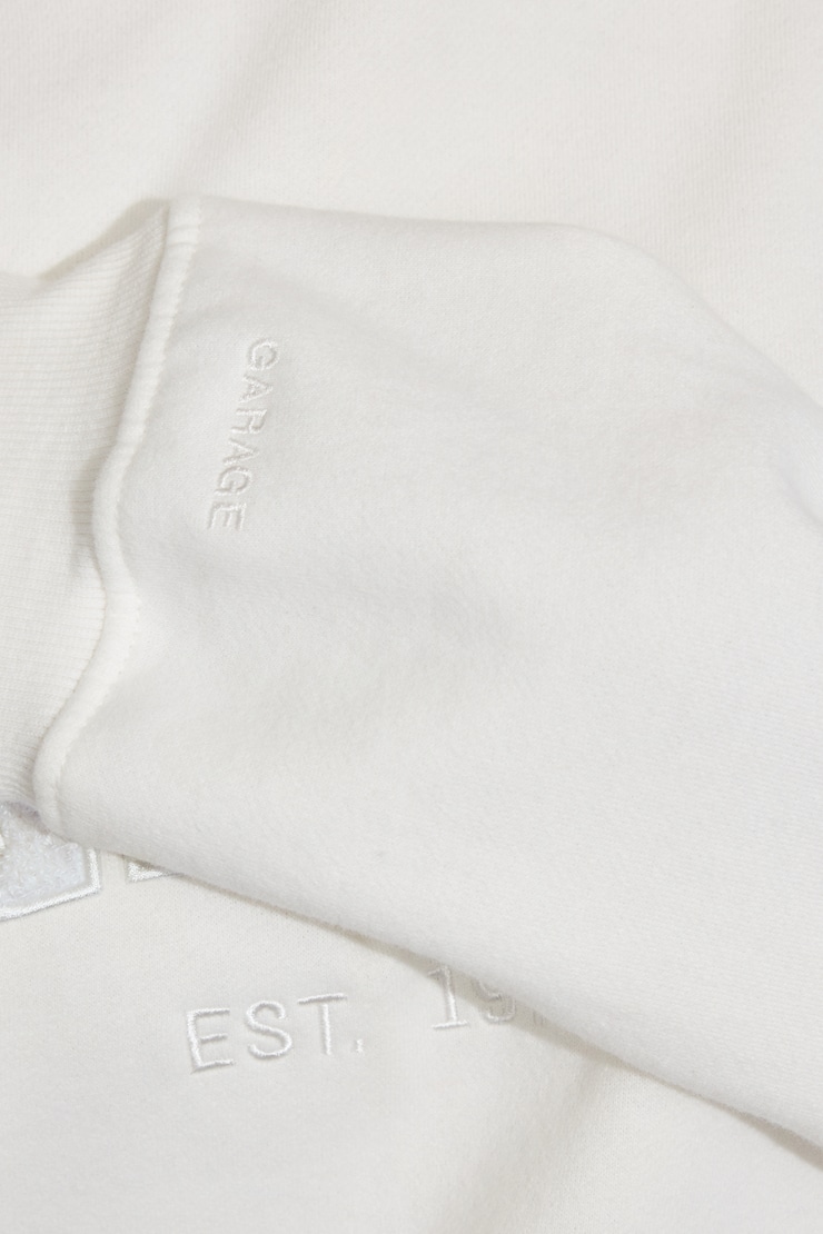 UltraFleece Hoodie White - Image 5