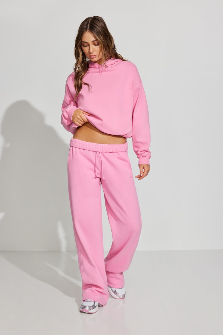 UltraFleece Hoodie Pink - Image 3