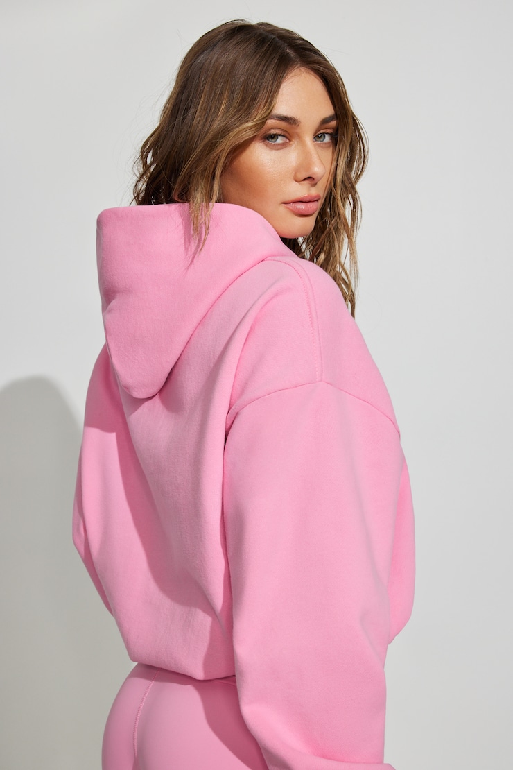 UltraFleece Hoodie Pink - Image 4
