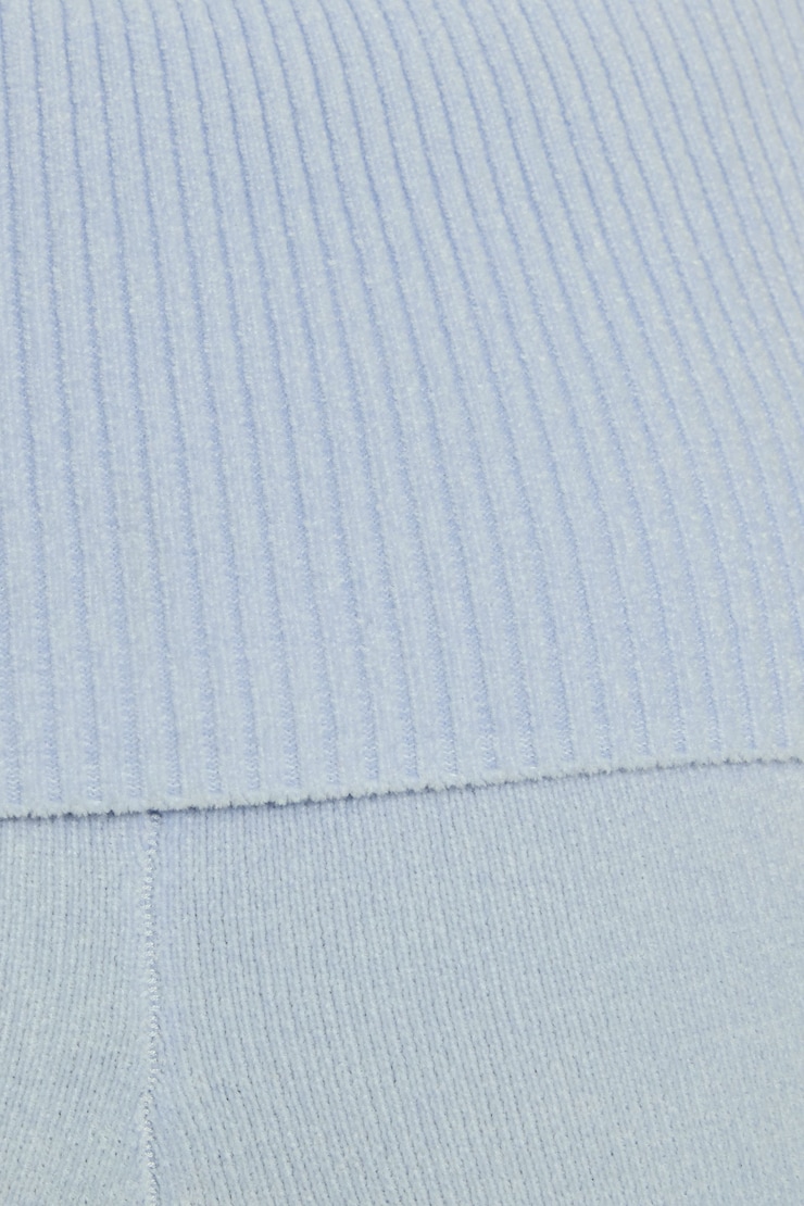 Chenille Shorts Blue - Image 5