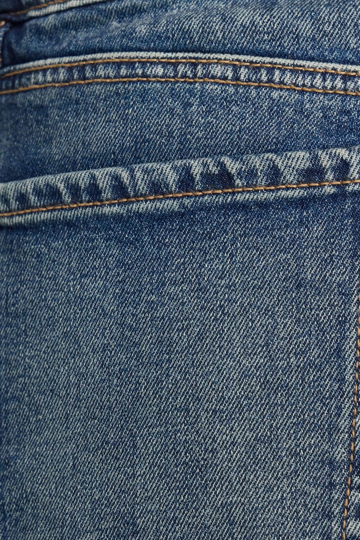 Denim Micro Skort Blue - Image 8