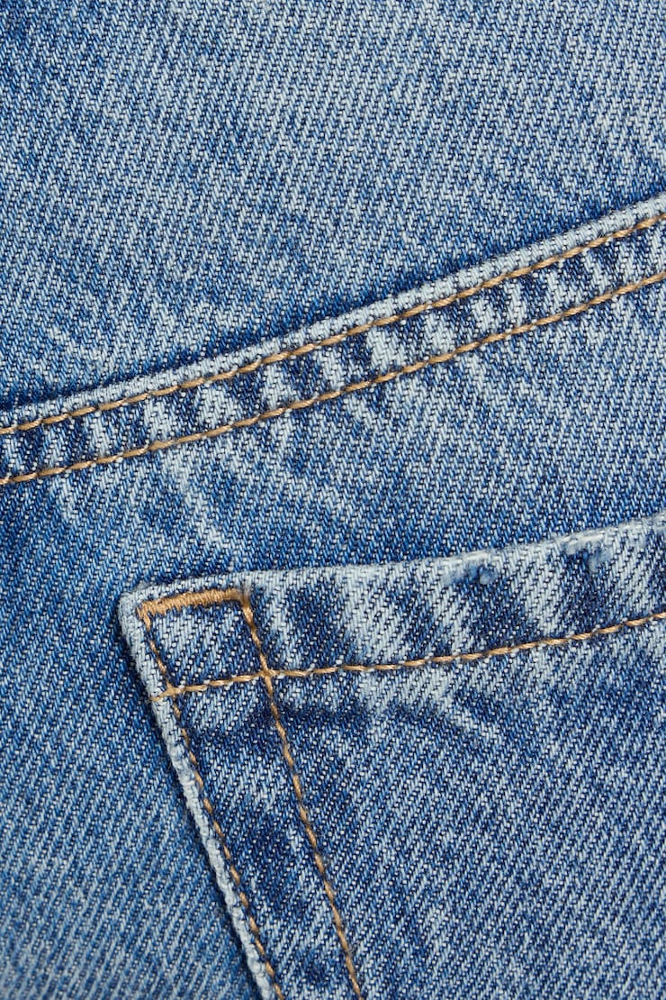 '90s Straight Jeans Blue - Image 4