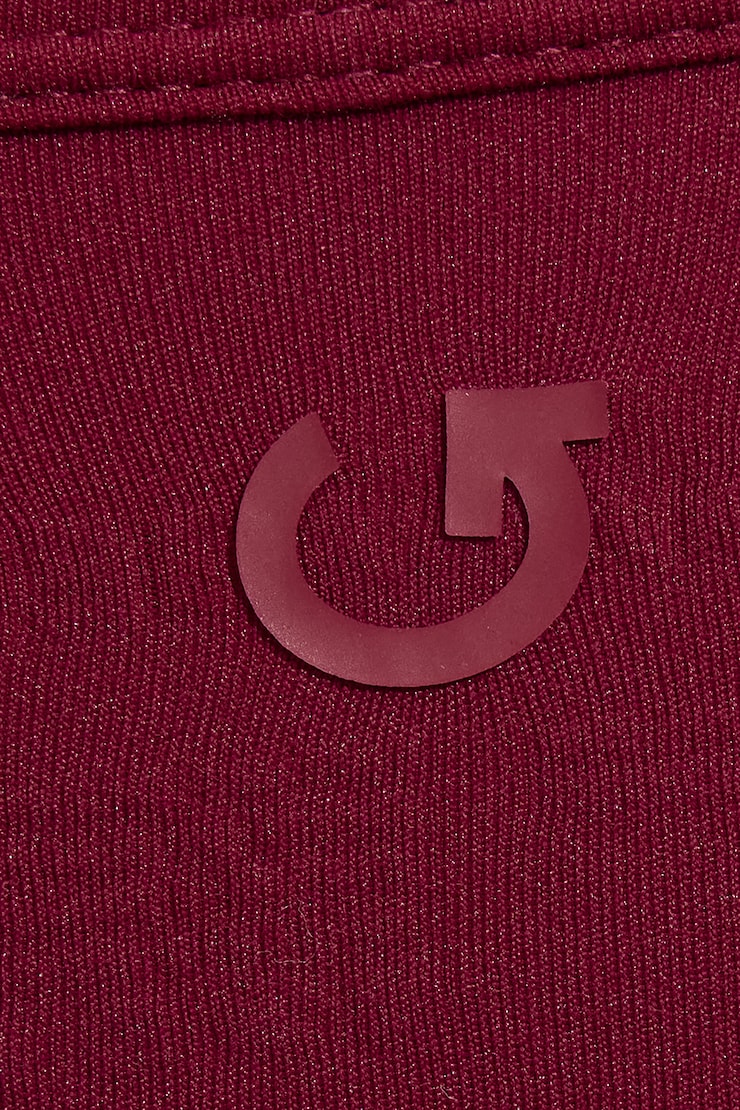 SoftActive Plunge Bodysuit Burgundy - Image 4