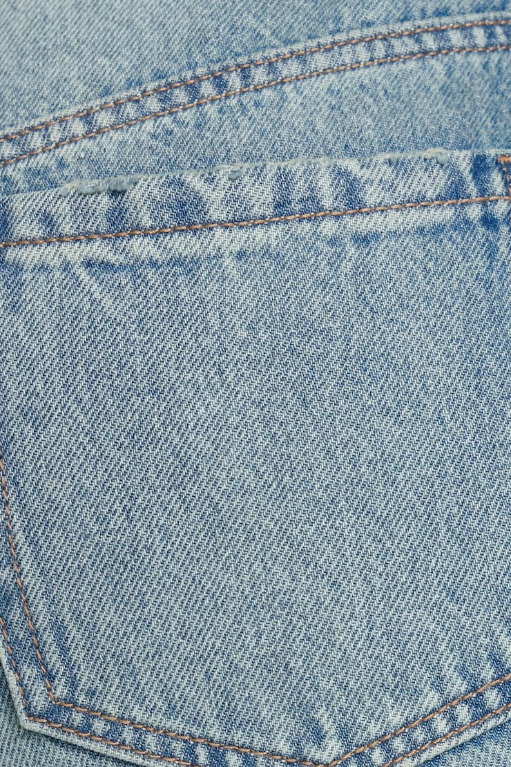 '90s Straight Jeans Blue - Image 4
