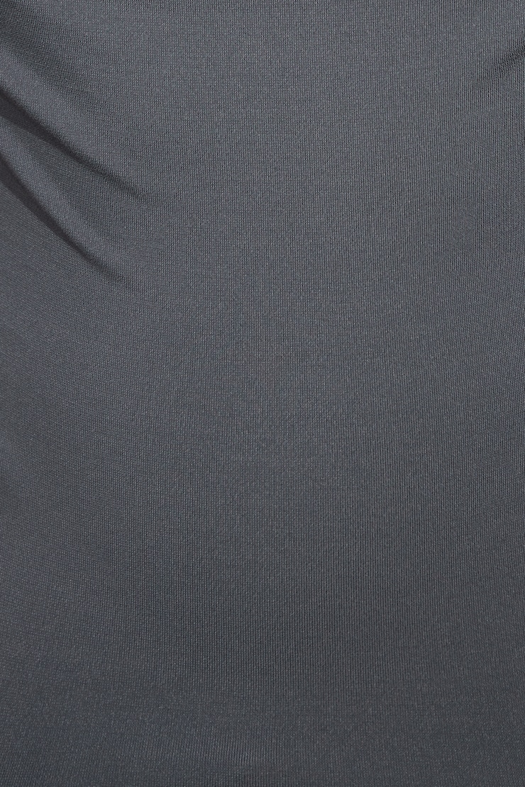 Deep Cowl Neck Halter Top Gray - Image 4