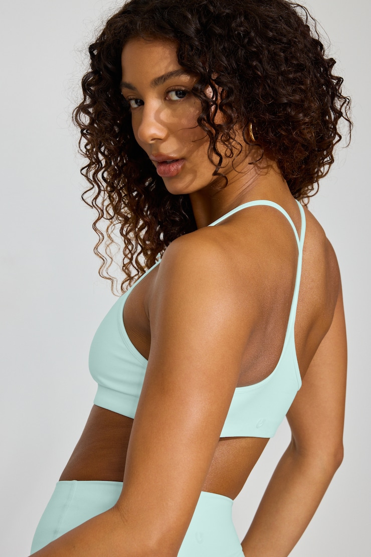 SoftActive Y-Back Bralette Blue - Image 3
