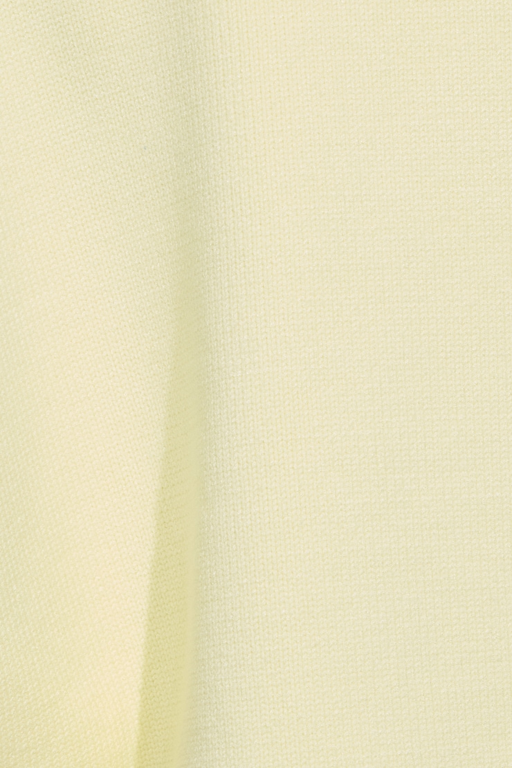 V-Neck Oversized Sweater Yellow - Image 4