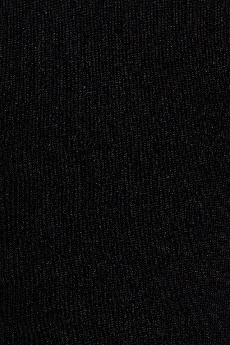 Open Cross Back Sweater Black - Image 4