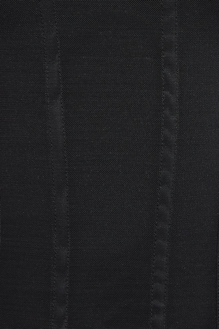 Mesh Longline Tube Corset Black - Image 5