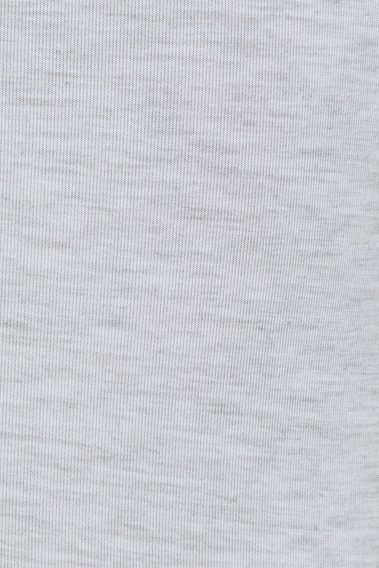 Asymmetric Twisted Short Sleeve Top Gray - Image 5