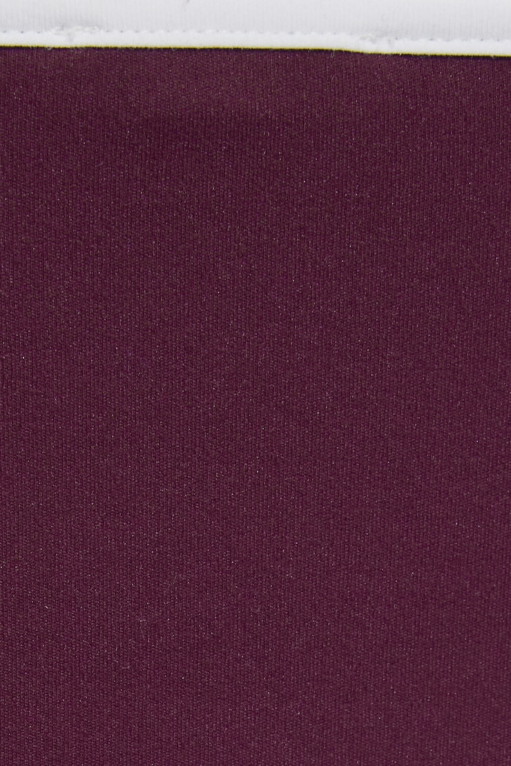 Sleek Deep V-Neck Cami Top Burgundy - Image 4