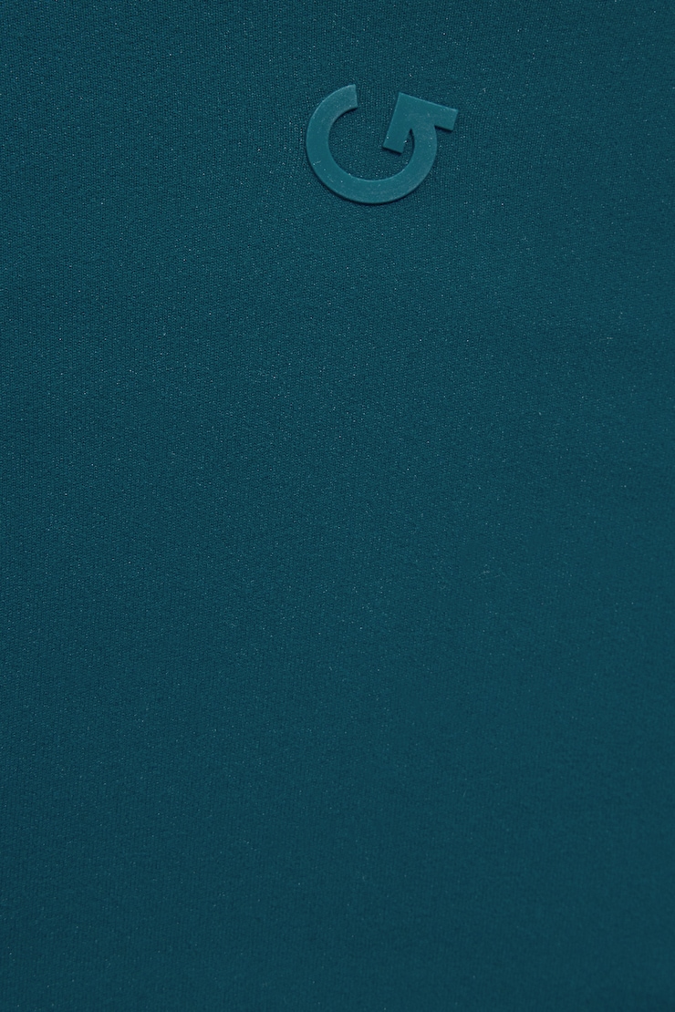 SoftActive Scoop Back Long Sleeve Top Blue - Image 5