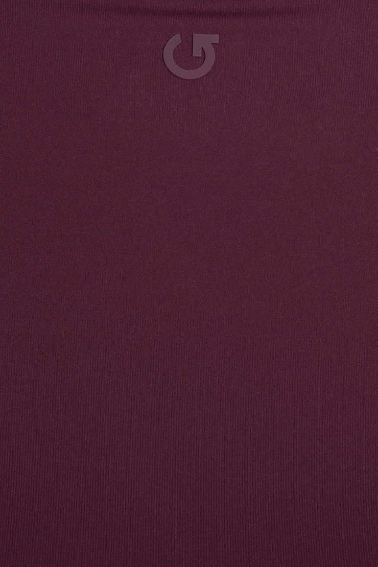 SculptMotion Double Zip Jacket Burgundy - Image 5